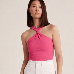 Abercrombie Twist Neck Women's Halter Top (097)